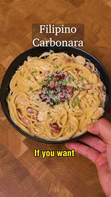 carbonara laoag|Filipino Carbonara.